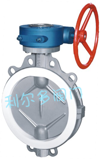 Characteristics of using clamp type fluorine lined butterfly valve