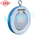 Structural characteristics of fluorine lined check valve